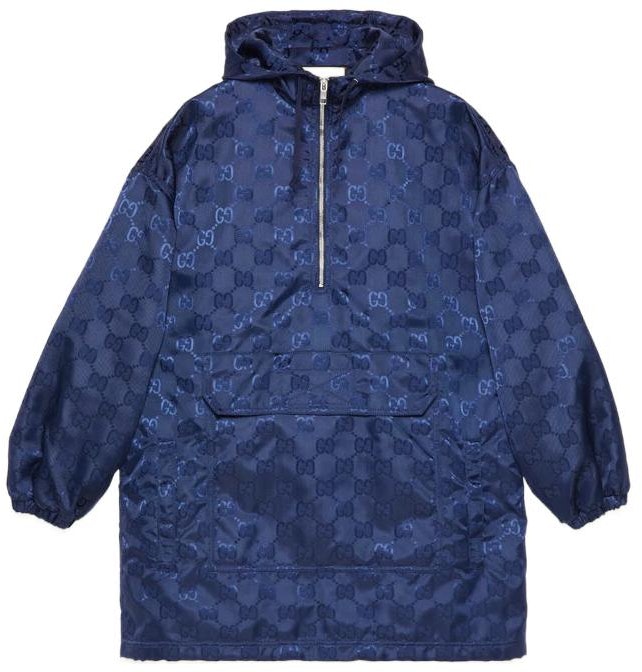 women-gucci-fw-22-half-zip-hoodie-jacket-in-deep-blue-gg-monogram-691088-zai-4-l-4348