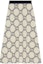 Order (W) グッチ FW22 ロゴ ジャカード Aライン ミディスカート アイボリーホワイト カジュアルスカート 692700-XKCB2-4492