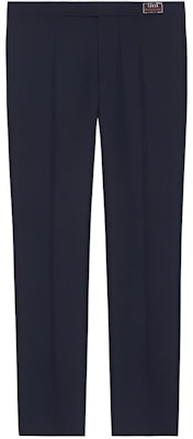 (W) Pantalones de Punto Azul Sólido Rectos Gucci FW22 698748-ZAC3K-4240 Buy (W) Pantalones de Punto Azul Sólido Rectos Gucci FW22 698748-ZAC3K-4240