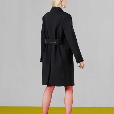 (W) GUCCI FW23 黑色中長外套 馬銜扣細節 759606-ZAN3E-1000 Shop (W) GUCCI FW23 黑色中長外套 馬銜扣細節 759606-ZAN3E-1000