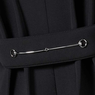 (W) GUCCI FW23 黑色中長外套 馬銜扣細節 759606-ZAN3E-1000 Details for (W) GUCCI FW23 黑色中長外套 馬銜扣細節 759606-ZAN3E-1000