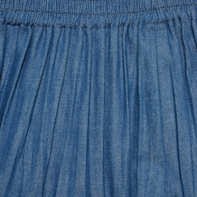 (W) 구찌 FW23 블루 와이드레그 플리츠 버튼 데님 진. 748653-XDCNJ-4011 Details for (W) 구찌 FW23 블루 와이드레그 플리츠 버튼 데님 진. 748653-XDCNJ-4011