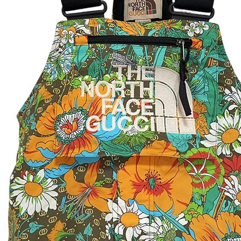 Shop (W) GUCCI FW23 Jumpsuit Sulaman Bunga Warna-Warni. 67089-1ZAHTE-3424