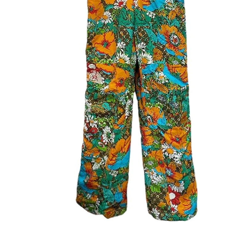 Purchase (W) GUCCI FW23 Jumpsuit Sulaman Bunga Warna-Warni. 67089-1ZAHTE-3424