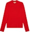 Buy (W) GUCCI FW23 紅色字母印花圓領毛衣 766788-XKDMT-6367