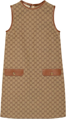 (W) 古驰 FW23 棕色菱形印花无袖休闲连衣裙带拉链 744121-Z8BII-2184 Buy (W) 古驰 FW23 棕色菱形印花无袖休闲连衣裙带拉链 744121-Z8BII-2184
