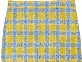 (Women) Gucci FW23 Plaid Lurex Bouclé Skirt Women Multi-color 744810-ZANFH-7782 (Women) Gucci FW23 Plaid Lurex Bouclé Skirt Women Multi-color 744810-ZANFH-7782