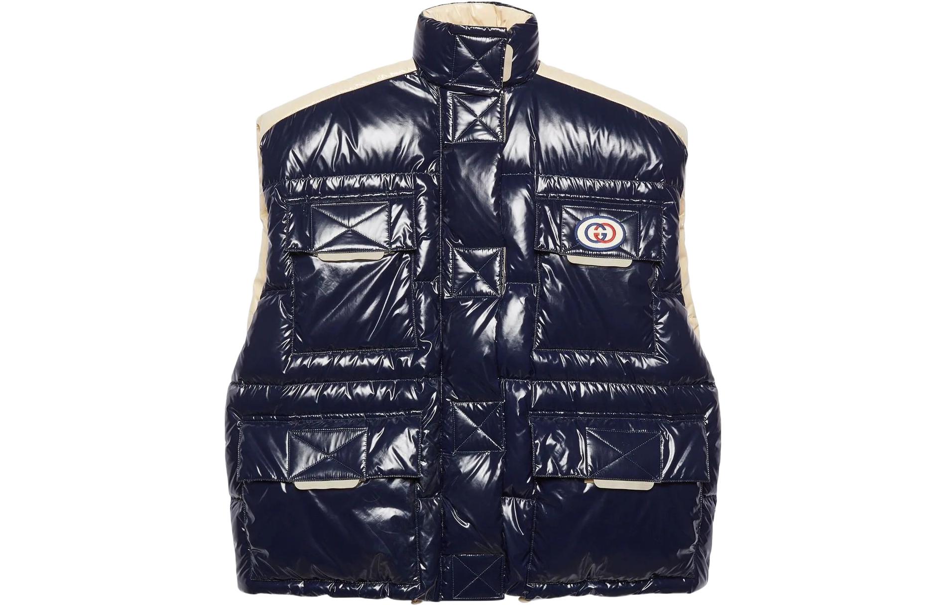 (Women) Gucci FW23 Reversible Down Vest Black 675736-Z8AR1-4330