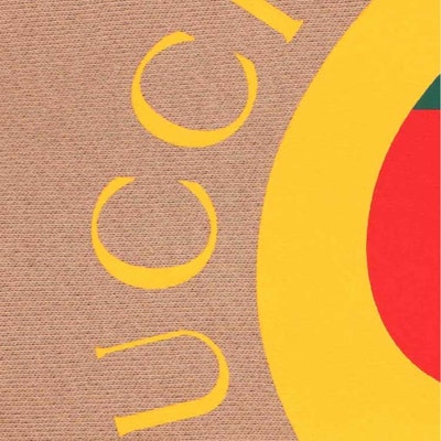 (W) 古驰 FW24 棕色标志印花圆领长袖卫衣 721361-XJFUL-2597 Details for (W) 古驰 FW24 棕色标志印花圆领长袖卫衣 721361-XJFUL-2597