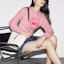 Details for (W) Gucci FW24 Baju Sweatshirt Kasual Logo Huruf Pink untuk Wanita 785636-XJGLO-5904
