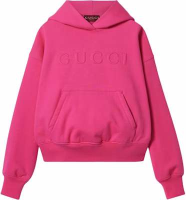 (W) 古驰 FW24 浮雕标志连帽衫 紫红色 787274-XJGLJ-5570 Buy (W) 古驰 FW24 浮雕标志连帽衫 紫红色 787274-XJGLJ-5570