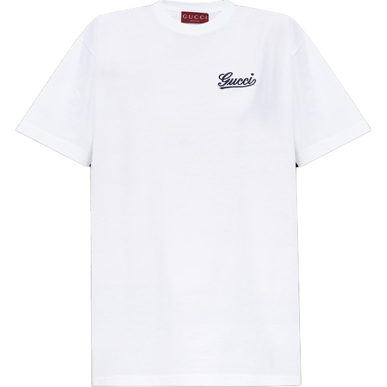 (Women) Gucci FW24 Solid Logo T-Shirt Beige 788093-XJGTO-9799