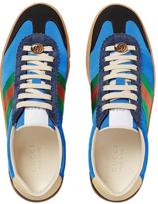 (W) Gucci G74 ''Web Blau Grün'' 525292-9PY50-1110 Lookbook (W) Gucci G74 ''Web Blau Grün'' 525292-9PY50-1110