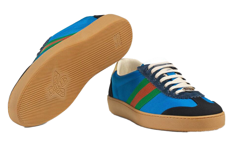 (W) Gucci G74 'Web Blue Green' 圖 5