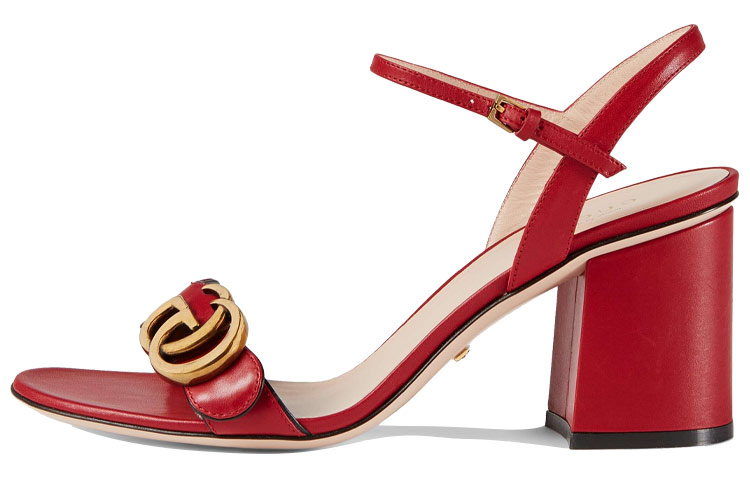 Buy (W) Sandali Gucci G Heel ''Rosso Oro'' 453379-A3N00-6433
