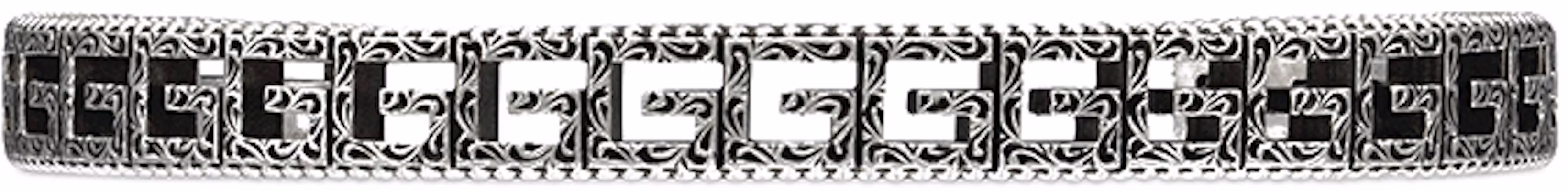 (W) GUCCI 古馳G字經典復古925純銀方形手環 6毫米 576990-J8400-0811 Order (W) GUCCI 古馳G字經典復古925純銀方形手環 6毫米 576990-J8400-0811