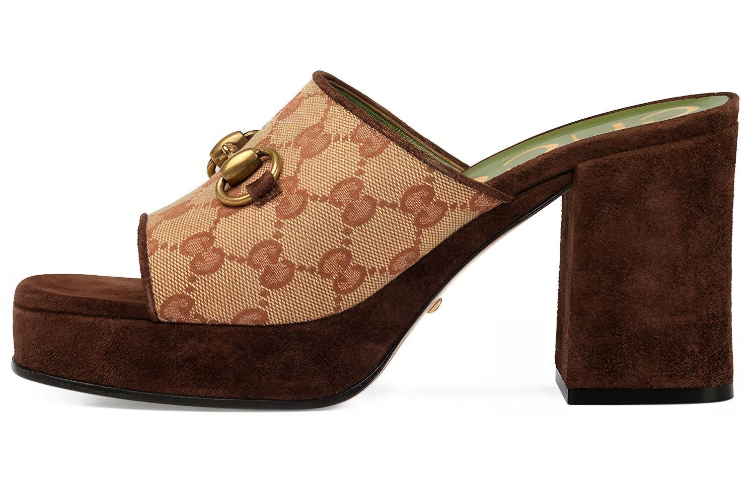 (Women) Gucci G Series Shoe Brick Red 609344-G1730-8375