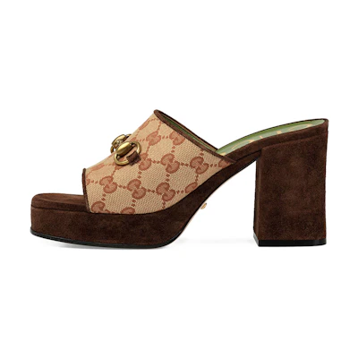 (W) Gucci G Series Shoe Brick Red