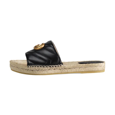 (W) Gucci G Shoe 'Black Gold'