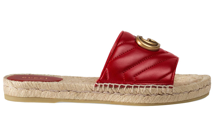 Lookbook (W) Chaussure Gucci G Rouge 573028-BKO00-6433