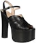Lookbook (W) Sandal Platform Kulit Hitam Gucci Geometric 155 mm 699424-C9D00-1000