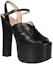 Lookbook (W) Sandales à Plateforme Gucci Géométriques 155 mm en Cuir Noir 699424-C9D00-1000
