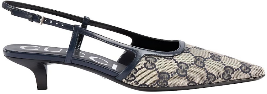 (W) 古驰GG蓝色高跟凉鞋带扣 693210-KY980-4061 Order (W) 古驰GG蓝色高跟凉鞋带扣 693210-KY980-4061