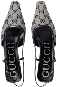 (W) 古驰GG蓝色高跟凉鞋带扣 693210-KY980-4061 Shop (W) 古驰GG蓝色高跟凉鞋带扣 693210-KY980-4061