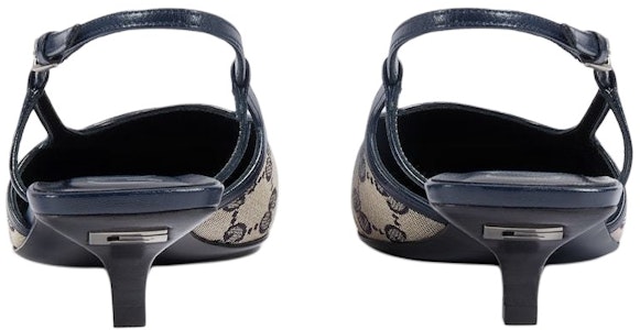 (W) 古驰GG蓝色高跟凉鞋带扣 693210-KY980-4061 Purchase (W) 古驰GG蓝色高跟凉鞋带扣 693210-KY980-4061