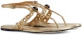 (Women) Gucci GG 'Metallic Gold Slide' 740431-0MW00-8053