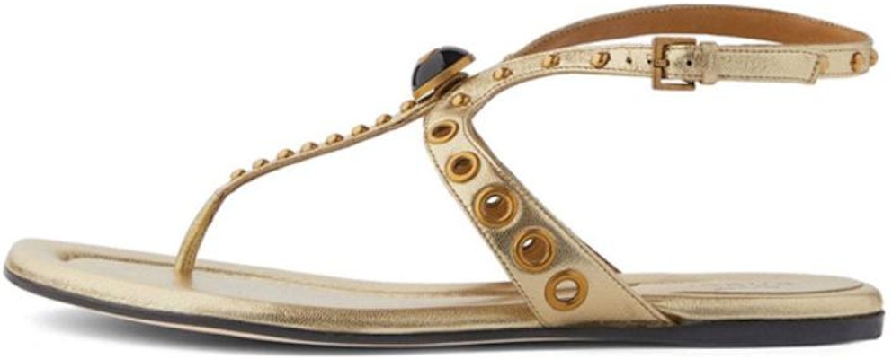 (W) Gucci GG 'Selipar Emas Metalik' 740431-0MW00-8053 Buy (W) Gucci GG 'Selipar Emas Metalik' 740431-0MW00-8053