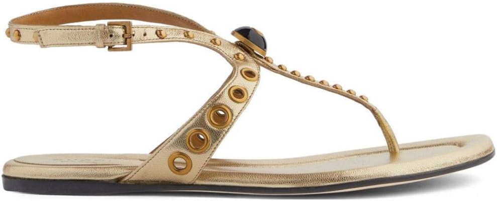 (W) Gucci GG 'Selipar Emas Metalik' 740431-0MW00-8053 Order (W) Gucci GG 'Selipar Emas Metalik' 740431-0MW00-8053