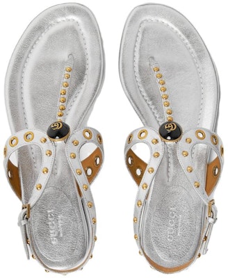 (W) Gucci GG 'Sandal Slide Perak' 740431-0MW00-8106 Lookbook (W) Gucci GG 'Sandal Slide Perak' 740431-0MW00-8106