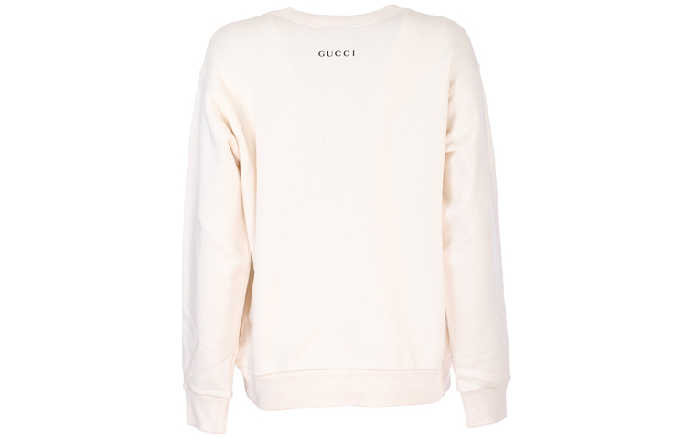 Lookbook (W) Gucci GG Baju Panas Cetakan Epal Putih 469250-XJCCK-9230