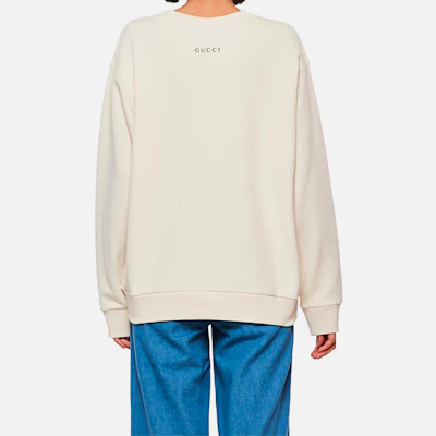 (W) Gucci GG Baju Panas Cetakan Epal Putih 469250-XJCCK-9230 Details for (W) Gucci GG Baju Panas Cetakan Epal Putih 469250-XJCCK-9230