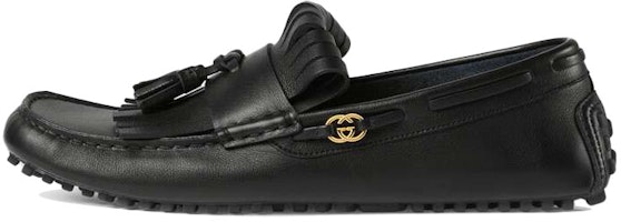 (W) Gucci GG 小牛皮 '黑色休闲平底鞋' 624699-1XH00-1000 Buy (W) Gucci GG 小牛皮 '黑色休闲平底鞋' 624699-1XH00-1000