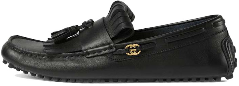 (W) Gucci GG 小牛皮 '黑色休闲平底鞋' 624699-1XH00-1000 Buy (W) Gucci GG 小牛皮 '黑色休闲平底鞋' 624699-1XH00-1000