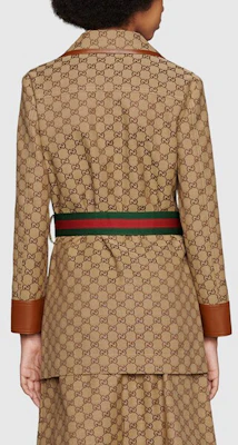 (W) Jaket Gucci GG Canvas Web Trim Beige - Koleksi SS22 682302-Z8AWR-2184 Purchase (W) Jaket Gucci GG Canvas Web Trim Beige - Koleksi SS22 682302-Z8AWR-2184