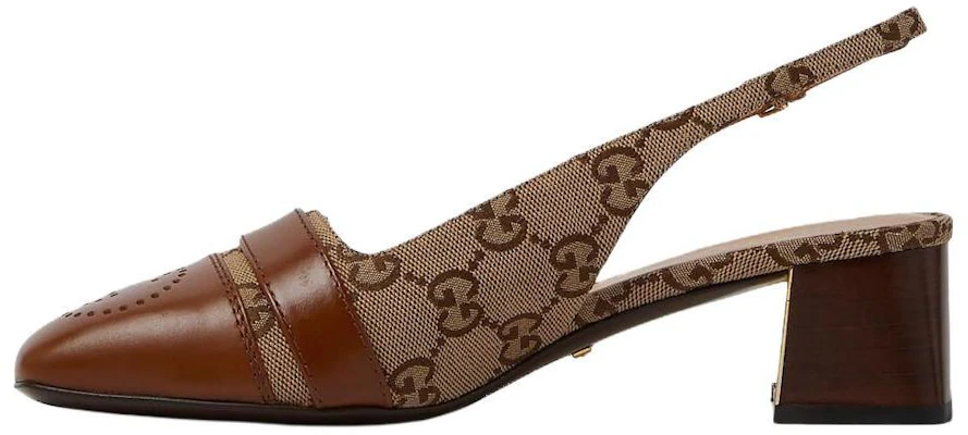 GUCCI古馳 皮革 雙G 帆布 交織圖案 時尚涼鞋 女款 棕色 Buy GUCCI古馳 皮革 雙G 帆布 交織圖案 時尚涼鞋 女款 棕色