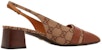 (W) Sandal Gucci GG Kanvas 'Interlocking Coklat' 701717-06FA0-2565