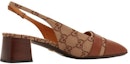 Shop (W) Sandal Gucci GG Kanvas 'Interlocking Coklat' 701717-06FA0-2565