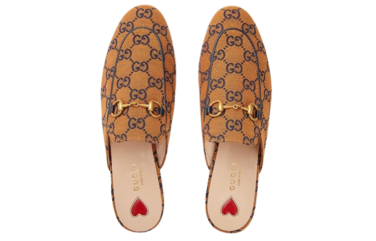 Lookbook (W) Gucci GG Kanvas Sandal 'Orange Horsebit' 475094-9SF10-7171
