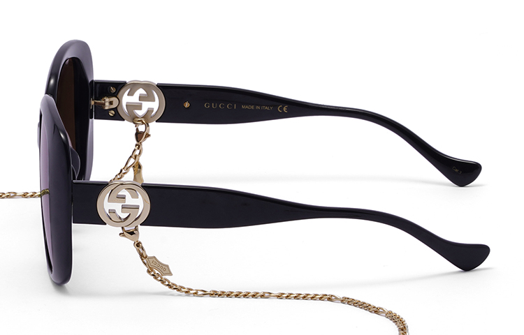 (Women) GUCCI GG Chain Square Sunglasses for Women GG1029SA-005 57 圖 4
