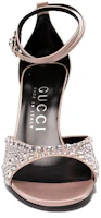 Order (W) Gucci GG Crystal Satin Slide 'Pink' Sandal 749833-KND90-9642