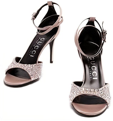 (Women) Gucci GG Crystal Satin Slide 'Pink' 749833-KND90-9642 Lookbook (Women) Gucci GG Crystal Satin Slide 'Pink' 749833-KND90-9642