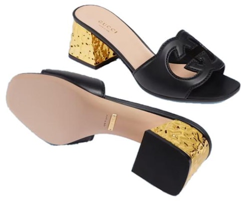 (Women) Gucci GG Cut-Out Detail Sandals 'Black' 694450-US000-1000 Shop (Women) Gucci GG Cut-Out Detail Sandals 'Black' 694450-US000-1000