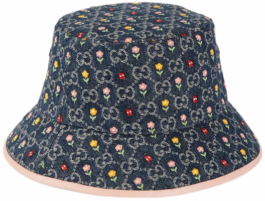 (W) GUCCI GG 刺繡丹寧棉質漁夫帽 女士帽款 701697-3HAJC-4472 Shop (W) GUCCI GG 刺繡丹寧棉質漁夫帽 女士帽款 701697-3HAJC-4472