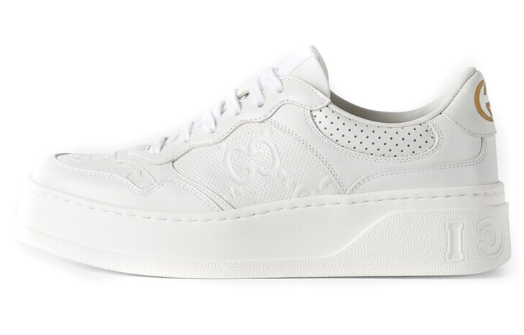 Buy (Women) Gucci GG Embossed Sneaker 'White' 670408-1XL10-9014