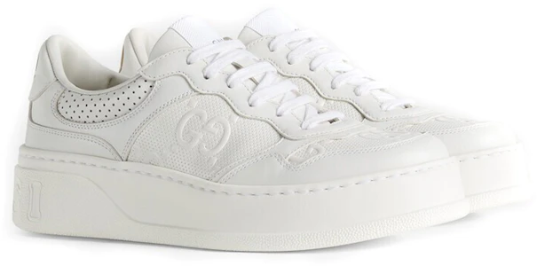 (Women) Gucci GG Embossed Sneaker 'White' 670408-1XL10-9014 Order (Women) Gucci GG Embossed Sneaker 'White' 670408-1XL10-9014