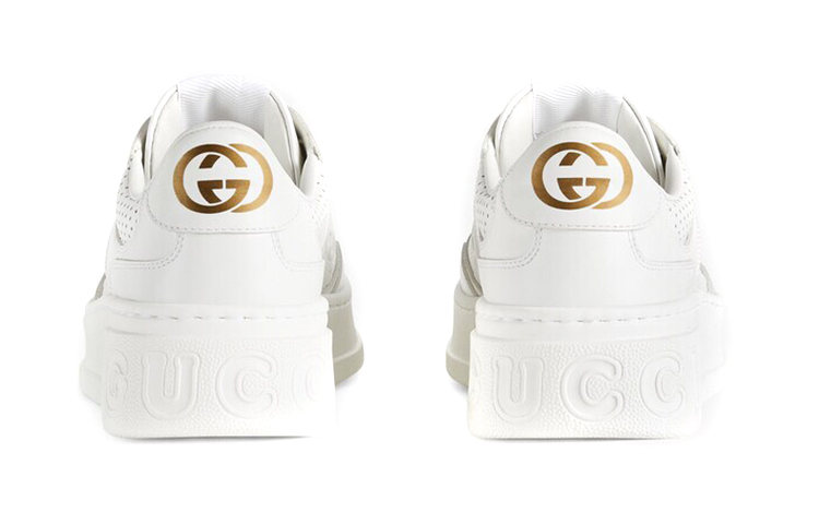 Shop (W) Zapatillas Gucci GG Grabadas 'Blancas' 670408-1XL10-9014